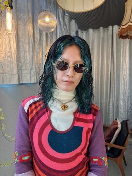 ステップボーンカット トーキョー(STEP BONE CUT TOKYO) 【ステップボーンカット】ブリーチ毛生ミネラルパーマ