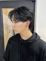 ベル 桑名(BHEL)&nbsp;三重桑名ニュアンスパーマシースルーマッシュ緩めセンターパート