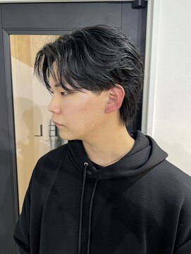 ベル 桑名(BHEL) 三重桑名ニュアンスパーマシースルーマッシュ緩めセンターパート