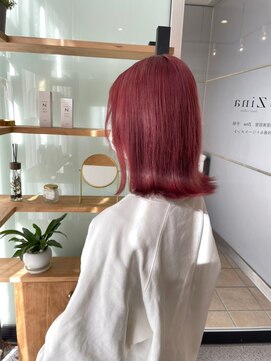 ジーナ 船橋(Zina) 髪質改善＊くびレイヤーピンクベージュ＊美髪【Zina船橋】