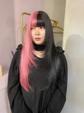 クリム(qulim) ツートンカラー×レイヤーカット