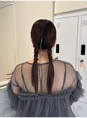 イメチェン/ホワイトブロンド/外ハネボブ/美髪/茅ヶ崎