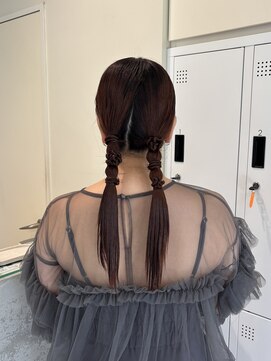 アローム(alom) イメチェン/ホワイトブロンド/外ハネボブ/美髪/茅ヶ崎