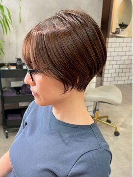 ティダスマイル(tida smile) グレージュショート20代30代40代東久留米