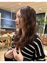 トリッカ 銀座(tricca)&nbsp;ニュアンスパーマ/ウェーブヘア/イメチェン/簡単スタイリング