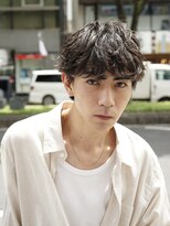 ラヴィズム(LUVISM)&nbsp;万代波巻きパーマハイライトシャドウパーマツイストパーマウルフ