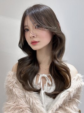 ロンドリメゾン 原宿(Lond re Maison.) 暗めカラー/韓国レイヤー/マロンベージュ/くすみベージュ/原宿