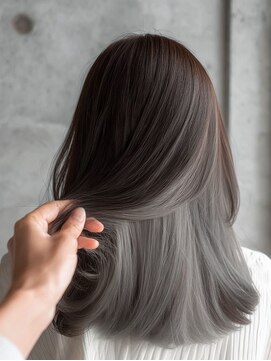 アース 相模大野店(EARTH) インナーカラー+Wカラー+艶感トリートメント+似合わせカット