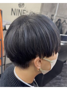 ナインプラス(NINE+) 青紫ハイライト