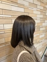 イグレック 庄内本店(igrek)&nbsp;透明感♪ツヤサラ♪グレージュボブヘア