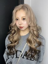 ギミックパシャ(GIMMICK pasha)&nbsp;ホワイトミルクティー×裾カラー