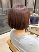 オートル 綱島店(AUTRE by FUGA hair)&nbsp;ミルキーカラー/ピンクベージュ/20代30代40代/ボブ/ショートボブ