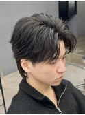 ニュアンスパーマサーフカールシャドウパーマメンズカット