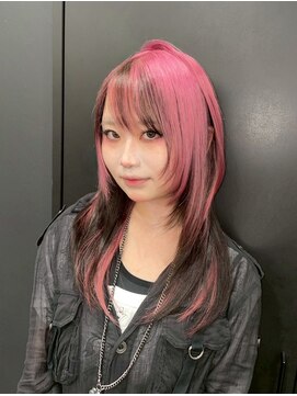 ヌル 原宿店(Null) セクションカラー/ブリーチデザインカラー/ルーツカラー/ウルフ