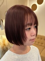 ラヴィズム 栄店(LUVISM)&nbsp;栄/矢場町/ピンクベージュ/ピンクカラー/ブリーチ/レイヤーボブ