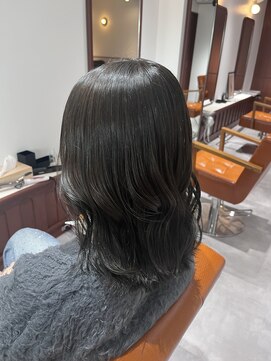 オーパスバイアンブルリュクス 池袋(Opus by ambleluxe) レディースカット/レイヤーカット/チョコレートブラウン