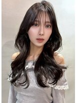 レーヴバイロンド 仙台(Reve by Lond) 仙台前髪顔周り韓国巻きブルーブラックイメチェン結べるレイヤー