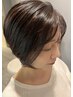 【人気急上昇↑】 顔まわり似合わせカット＋艶カラー￥8980