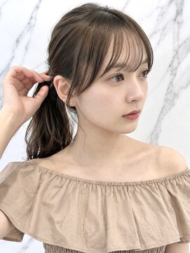 シエル 岡山店(CIEL) 結んでも可愛い顔周りカット