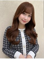 アトラスサロン 札幌大通り(Atras.salon)&nbsp;パープルブラウン髪質改善シースルーバングロング2