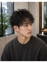 MEN's Baguz MEN'Sカット/ MEN'Sパーマ/ MEN'Sカラー ラフ束感メンズパーマ×ショート