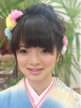 ヘアメイク リーフ 茂原店(HAIRMAKE Leaf) 成人式写真撮り