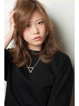 リバティーエイチ 勝どき店(LIBERTY-H) クールにもフェミニンでも！ナチュラルミディアム