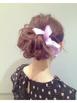 ふんわり ナチュラル アップ☆ ヘアセット☆ネオリーブ銀座☆