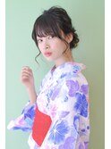 ShellBearヘアアレンジ☆振袖/袴/着物/銀座/東銀座/ヘアセット