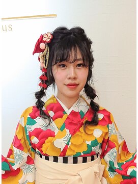 アンドプラス(And plus) ゆるかわ☆くるりんぱヘアアレンジ