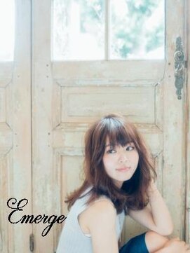 エマージュ 藤沢(Emerge) 大人可愛い愛されミディ[イルミナカラー/デジタルパーマ]