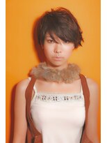 ブーケ(BOUQUET)&nbsp;前髪長めのアシンメトリーショート・センシュアルショート