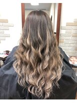 アーチフォーヘア 心斎橋店(a-rch for hair) アッシュグラデーション【プルエクステ】