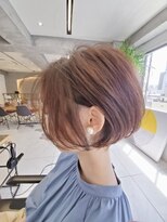 ヘアーメイクワン 横浜(hair make ONE005) 首が細く見えるショートヘア