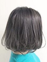 ビートヘアー 彦根イオンタウン店(BEET HAIR)&nbsp;アッシュグレーボブ【BEET イオンタウン彦根店】