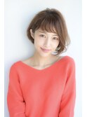 『LOBBY』三浦 前下がりボブ×愛されバング