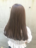 ロンドアベニール 北千住(Lond avenir)&nbsp;大人可愛いセミロング☆ピンクブラウン　西田大樹