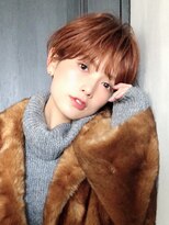 アルバム 銀座(ALBUM GINZA) ニュアンスショート_ハイライトカラーオリーブカラー_6909