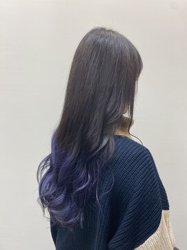 ユキオ オブ ヘアー(YUKIO of Hair) 20代30代★エレガントなツヤ感ラベンダーアッシュ×大人レイヤー