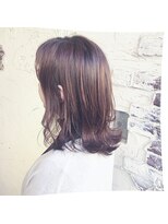 ナナカバイミーツハンド(nana.ca by meetsHAND)&nbsp;大人可愛い外はねスイングミディ