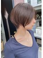 サロンドミルク 溝の口店(salon de MiLK) 顔まわり、シルエットにこだわりを持ってカットしています