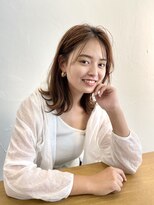 コハクビューティ(COHAKU beauty)&nbsp;【鎖骨ミディ】【ミディアムレイヤー】【レイヤースタイル】