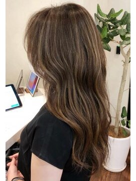 ネックス 表参道本店(nex) nex表参道】大人かわいい 白髪染め ハイライト