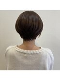 大人可愛いショートボブ