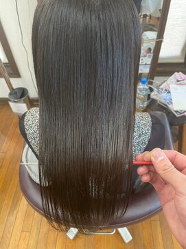 美容室 メザミー MESAMIES 人気NO.1☆髪質改善　憧れのツヤ髪美髪へ　黒髪さらさらロング☆