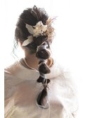 結婚式ヘアアレンジ nana_arrange