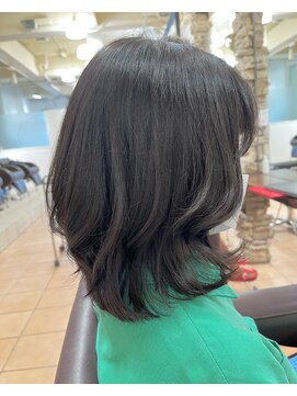 リー 甲子園(Lee) ~ふんわり可愛いミディアムスタイル~