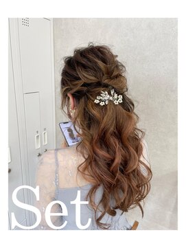 ビューティーサロン ガーデン(beauty salon garden) 結婚式にも！ハーフアップアレンジ  ☆ 担当 蒼 ☆