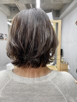 ヴィア(via) パーマで作る外ハネボブ