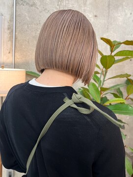 ノエ(noe) ソフトベージュ×ボブ